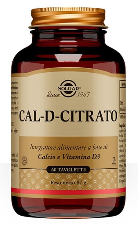 Cal D Citrate – 60 compresse
