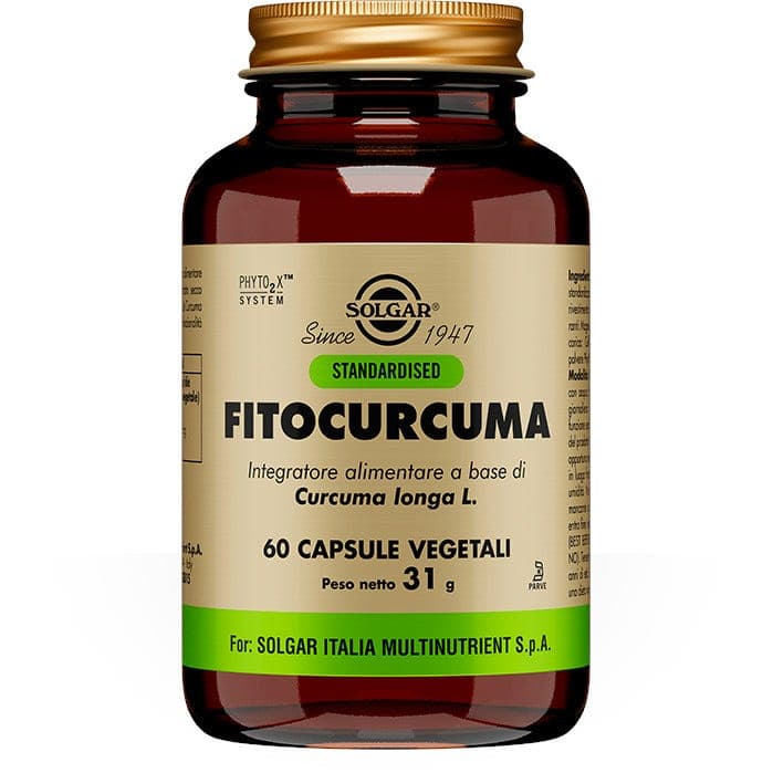 Fitocurcuma Solgar – 60 capsule vegetali