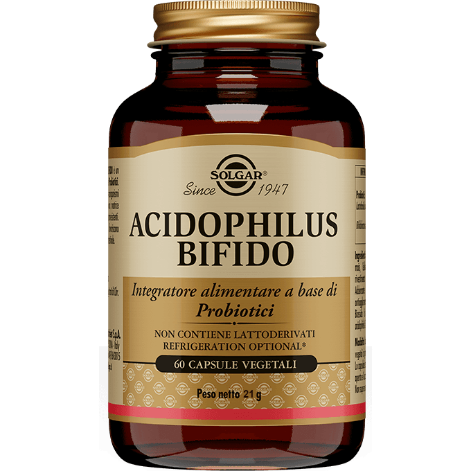 Acidophilus Bifido Solgar – 60 capsule