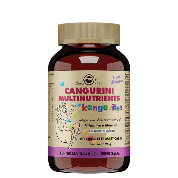 Cangurini Multivitamin Fruttato – 60 compresse