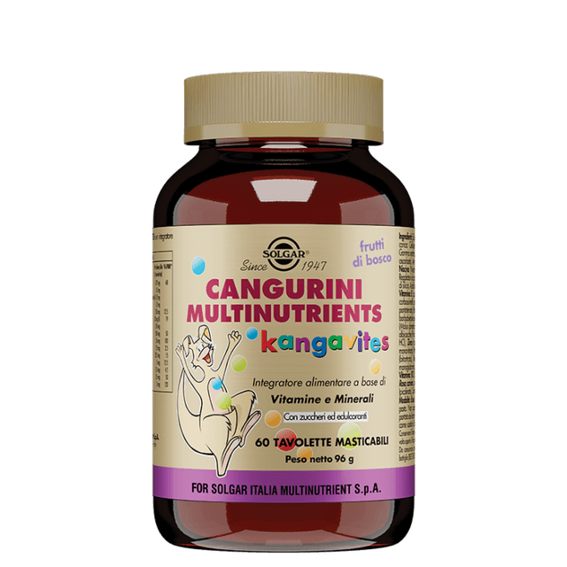 Cangurini Multivitamin Fruttato – 60 compresse | Solgar