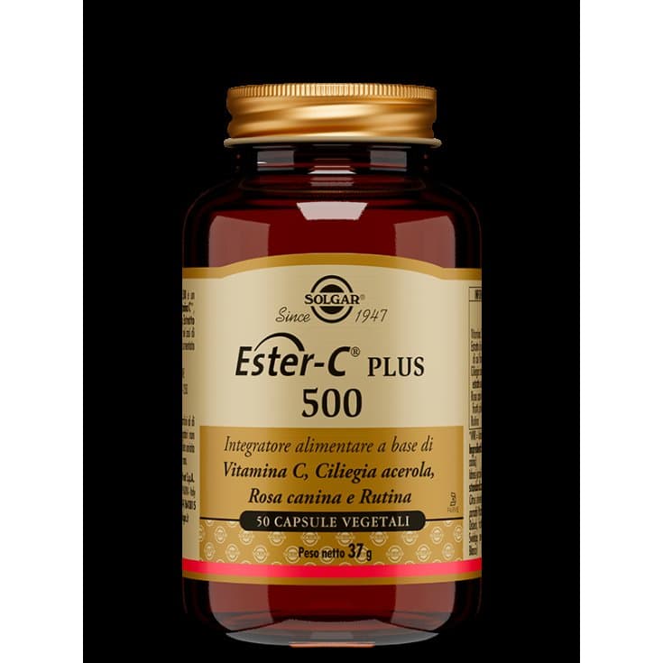 Ester C Plus 500 Vegan – 50 capsule
