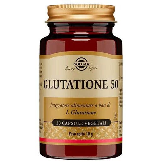 Glutathion – 50 mg, 30 vegane Kapseln Solgar
