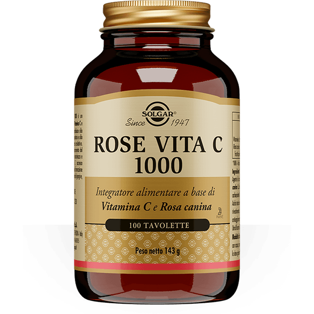 Rose Vita C 1000 Vitamina C + Collagene – 100 Compresse