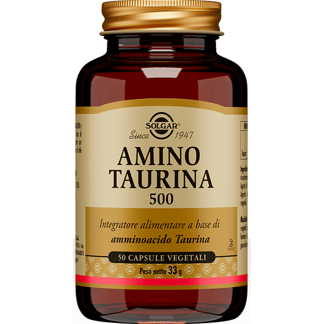 Amino Taurina 500 – 50 capsule | Solgar