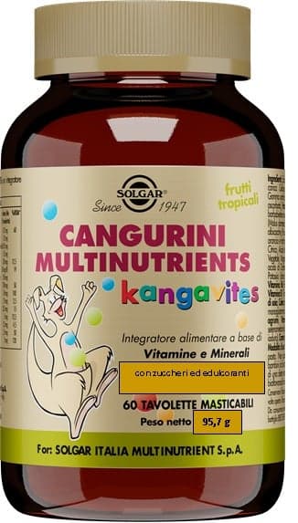 Cangurini Multivitamin Frucht Tropical – 60 Tabletten