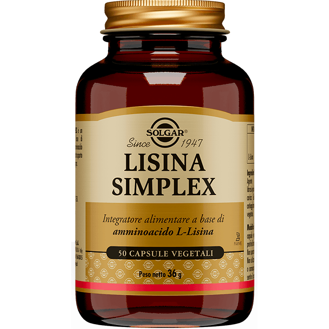 Solgar Lysine – 50 capsule vegetali