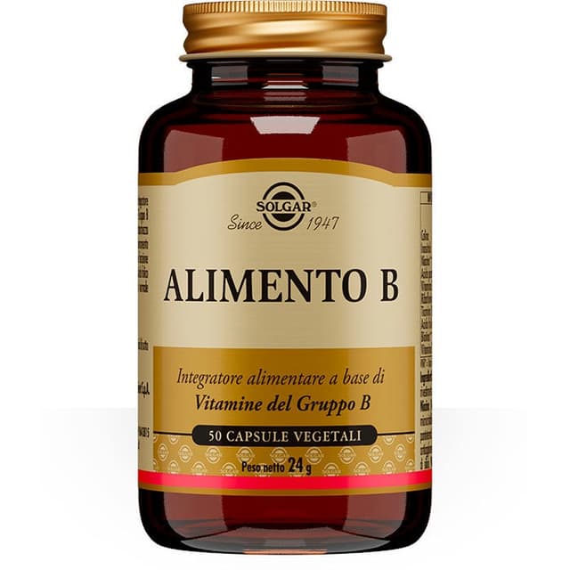 Alimento B Complesso vitaminico B – 50 capsule Solgar
