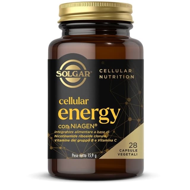 Cellular Energy Complesso vitaminico B + Vitamina C – 28 capsule vegetali
