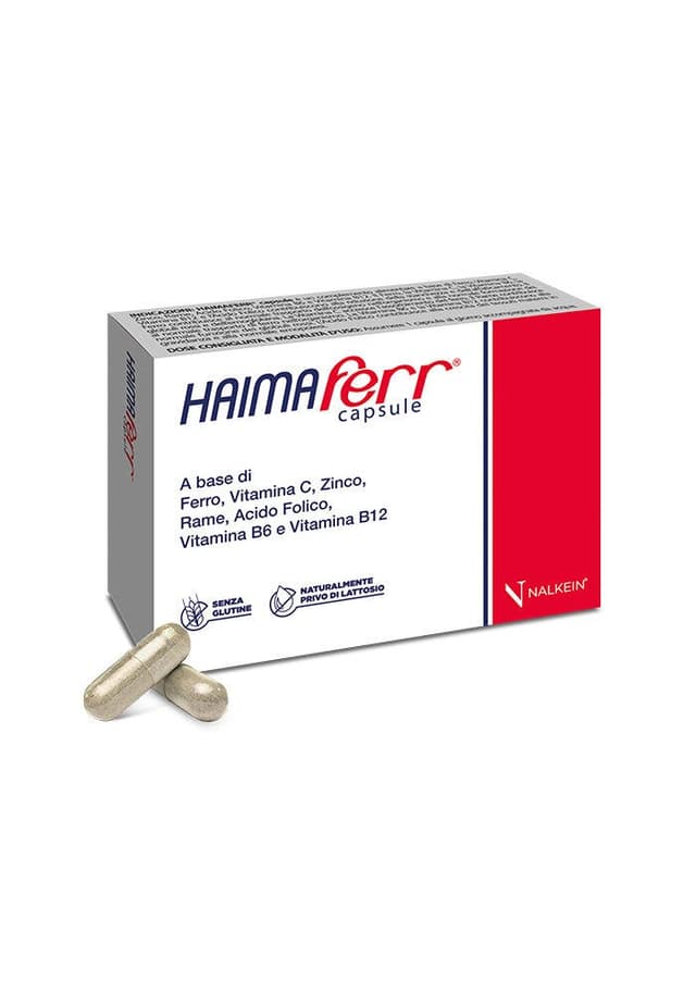 Haimaferr Ferro + Vitamina C – 30 capsule