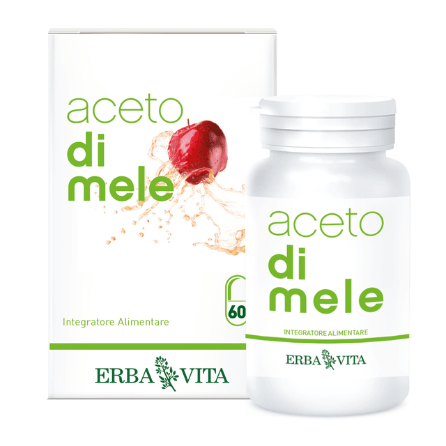 Aceto Mele – 60 Capsule | Erba Vita
