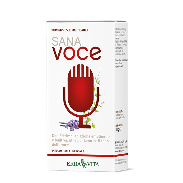 SANA VOCE Tavolette – 30 compresse