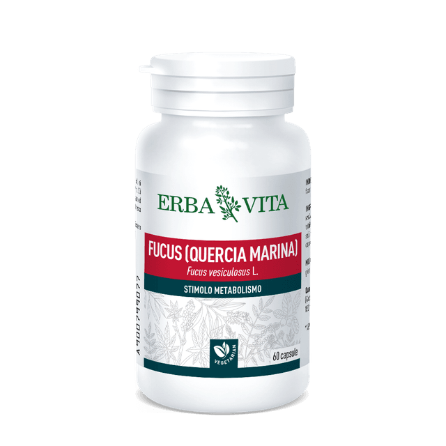 Fucus Iodio – 60 capsule da 500 mg | Erba Vita