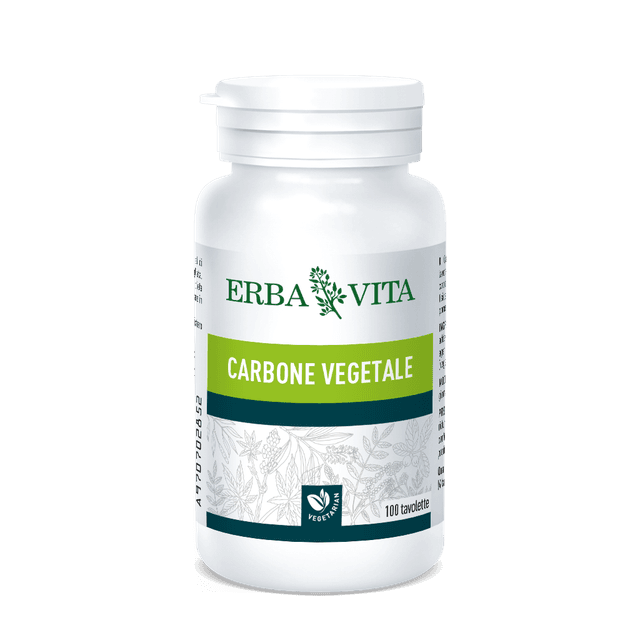Aktivkohle – 100 compresse | Erba Vita