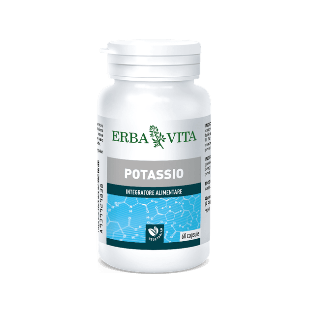 Potassium Potassio – 60 capsule | Erba Vita