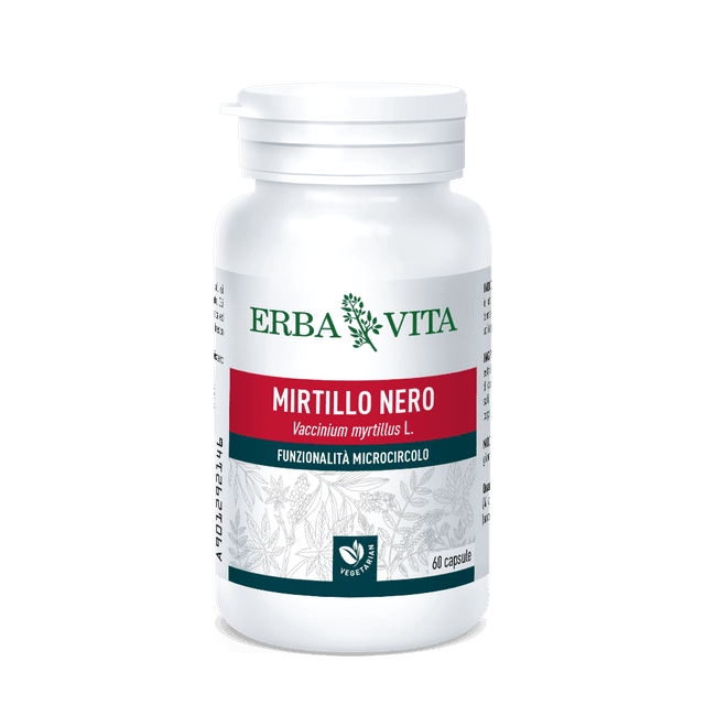 EBV Mirtillo Bacche – 60 capsule da 400 mg | Erba Vita