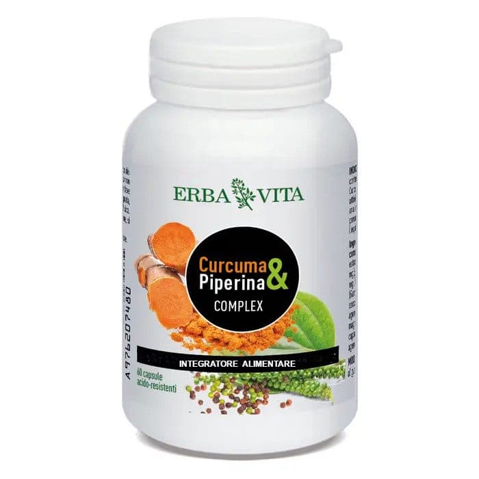 Curcuma + Piper Complex EBV – 60 Kapseln