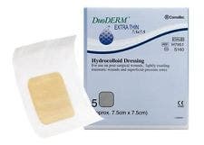 DuoDERM EX S – Medicazioni 7,5×7,5 cm, 10 pezzi