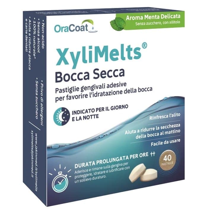 Xylimelts – 40 pastiglie Menta
