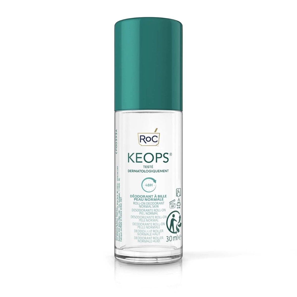 RoC Keops – Deodorante Roll-On 48h, 30 ml