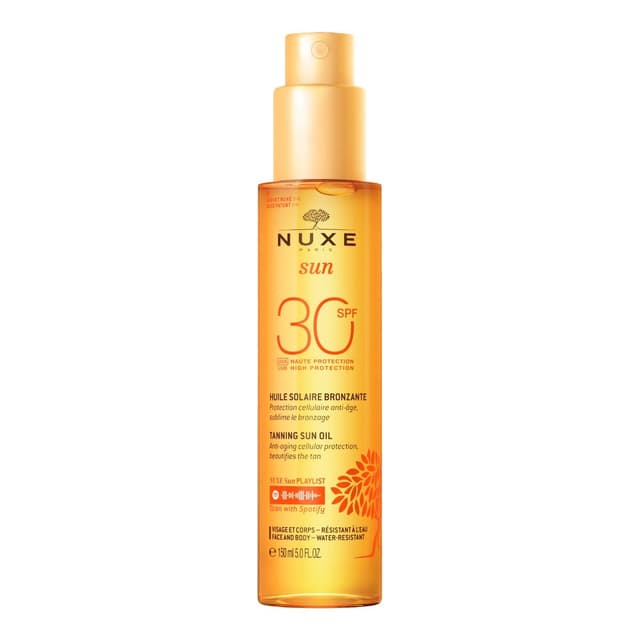 NUXE Sun Huile Bronzante SPF 30 – Olio solare