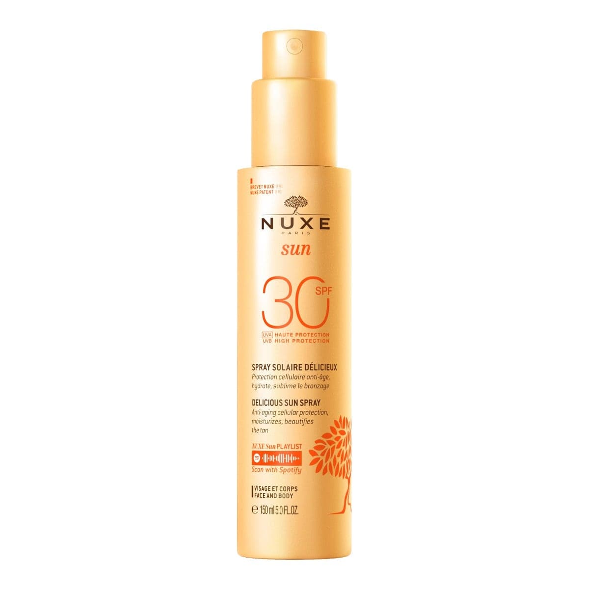 NUXE SUN Gesichtsspray Vitamin C LSF 30 – Flasche