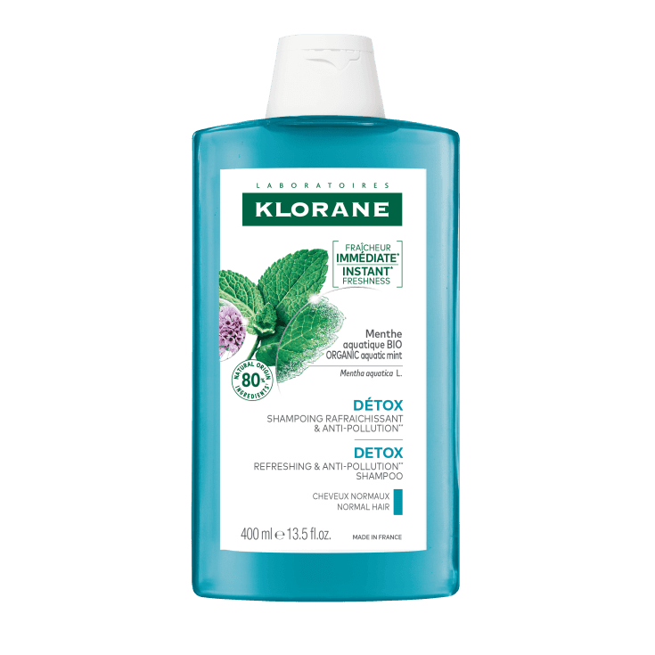 Klorane Shampoo Menta Aqua – 400 ml