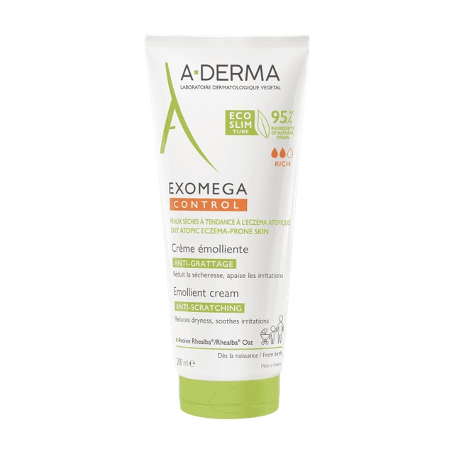 A-Derma Exomega Control Emollient Crema – 200 ml