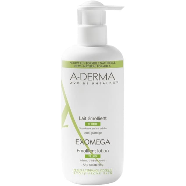 A-Derma Exomega Control Emollient Latte Corpo – 400 ml