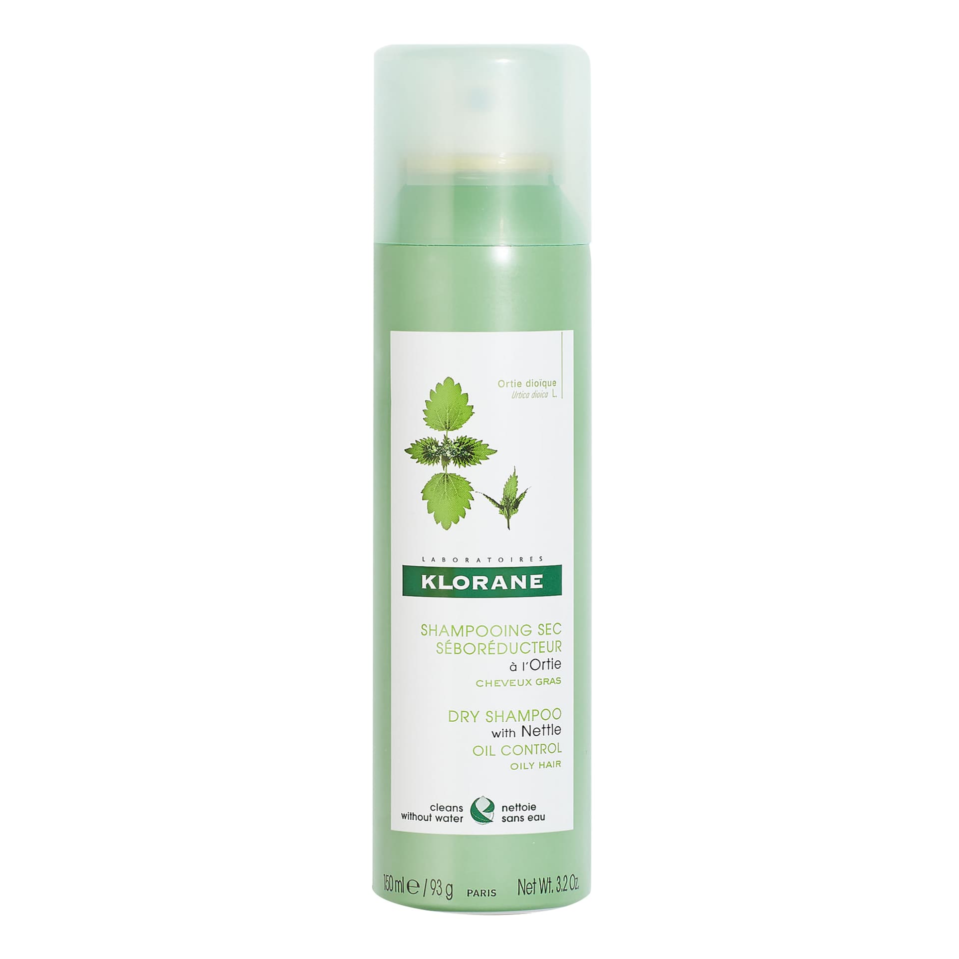 Klorane Shampoo Secco Ortica – 150 ml