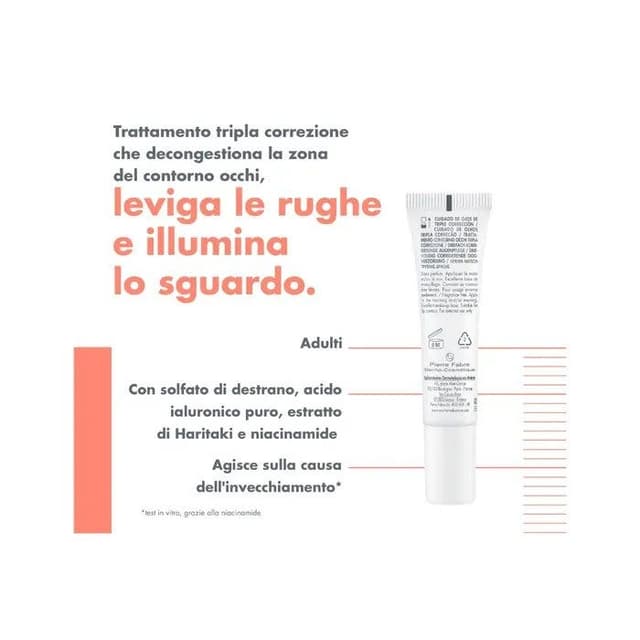Avène Hyaluron A B3 Crema Contorno Occhi – 15 ml
