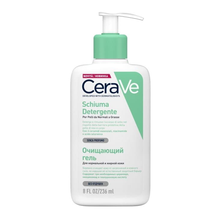 CeraVe Schiuma Detergente Viso – 236 ml