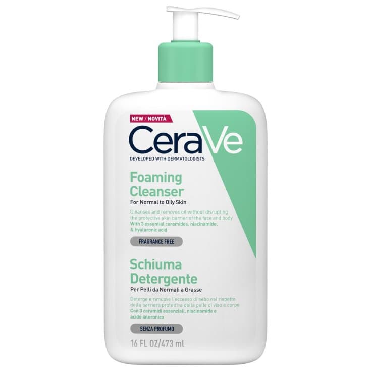 CeraVe Schiuma Detergente Viso – 473 ml