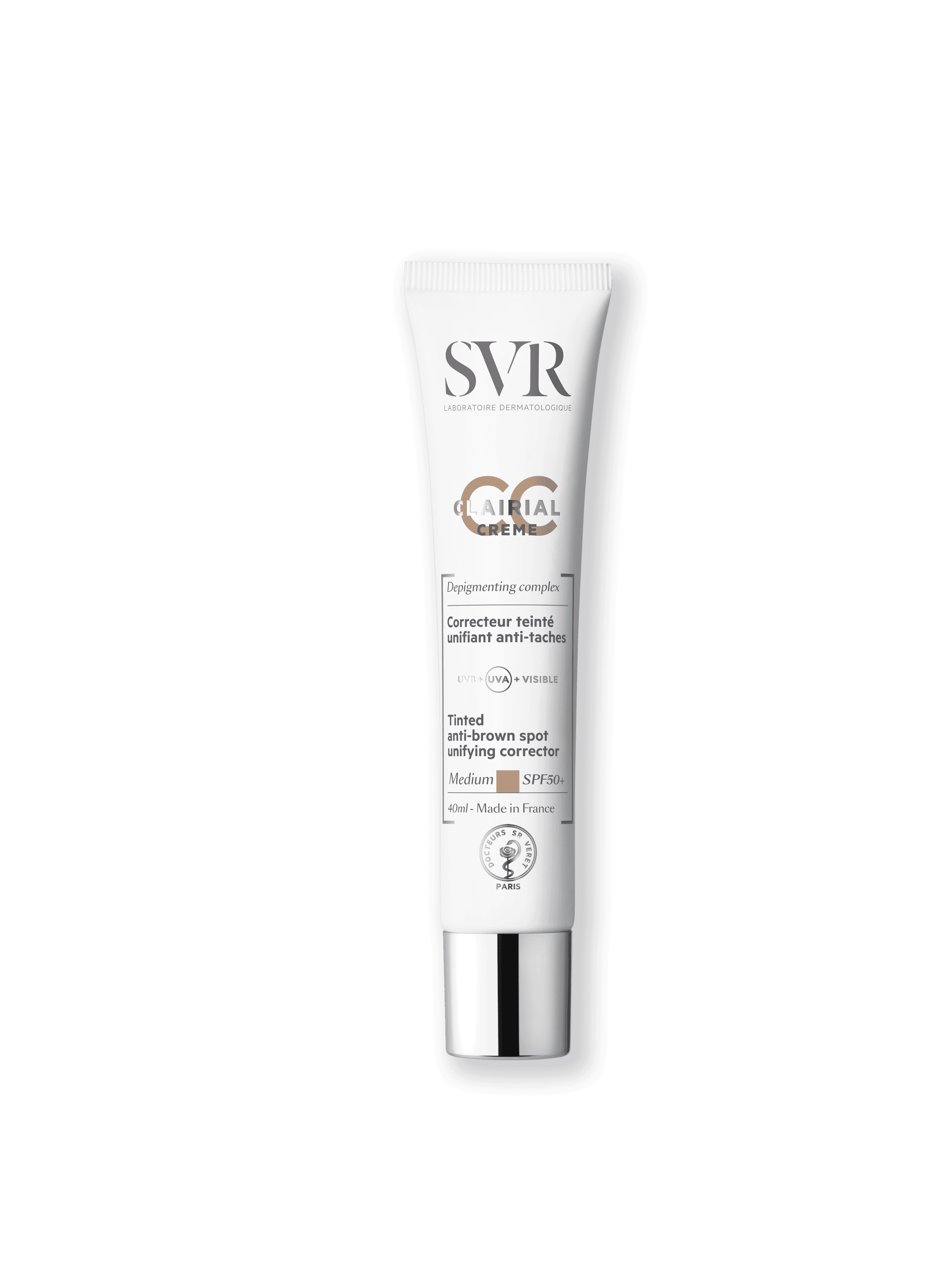Clairial SPF50+ Medium – 40 ml Sonnencreme