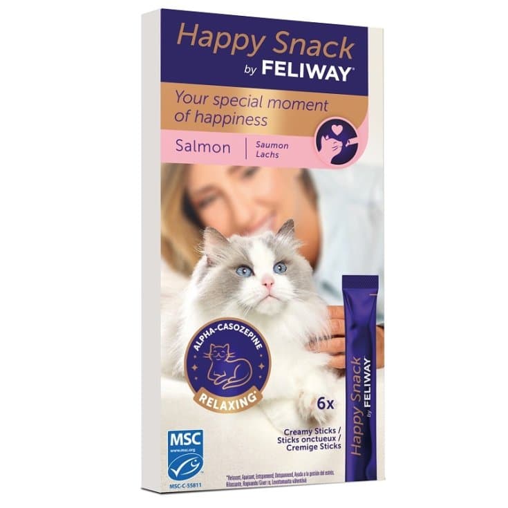 Feliway Happy Snack Lachs 6 Stück