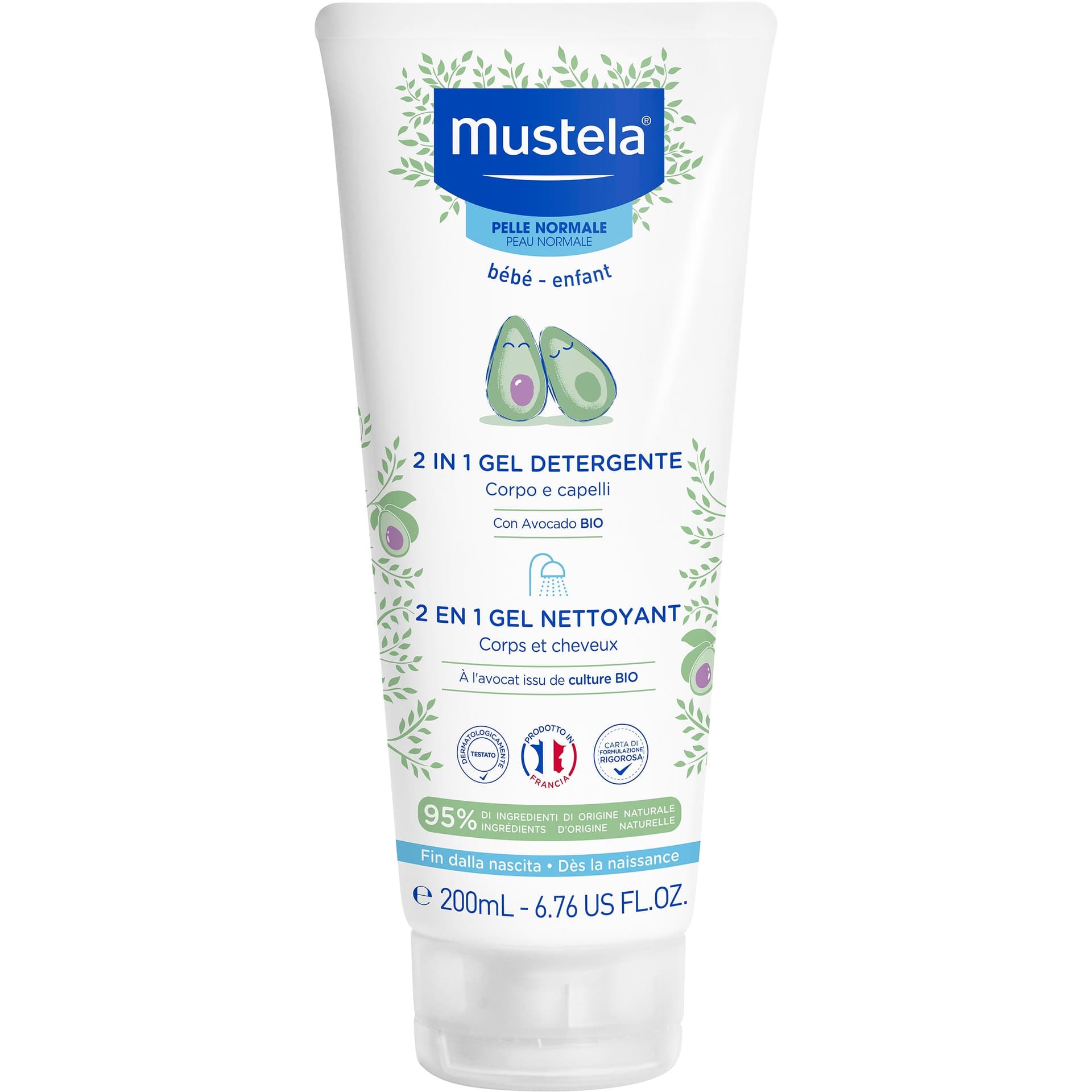 Mustela Gel Detergente 2in1 – 200 ml