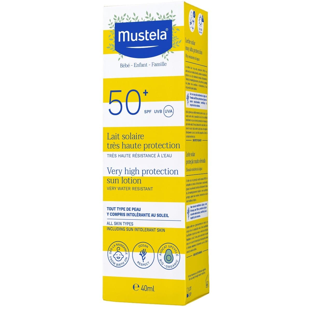 Mustela Latte Solare – 40 ml