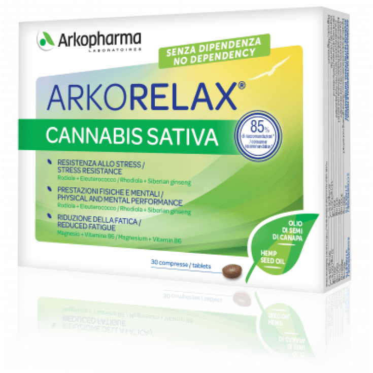Arkorelax Cannabis Sativa – 30 compresse