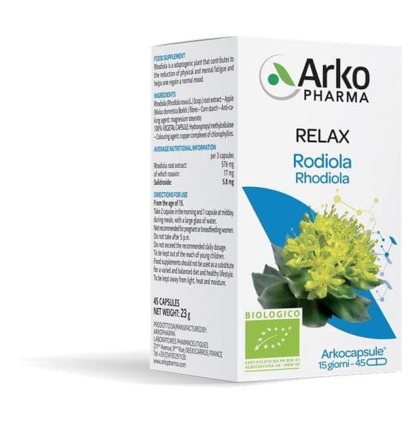 Arkocps Rhodiola Bio – 45 Kapseln