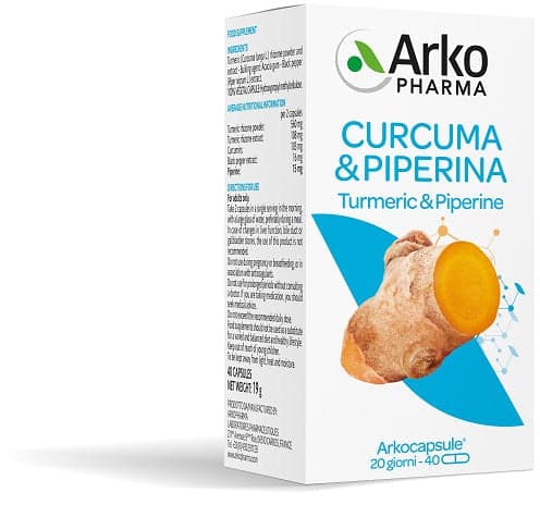 Arkocapsule Curcuma + Piperin – 130 Kapseln