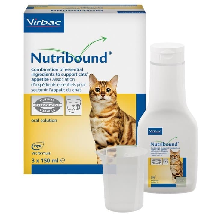 Nutribound Gatti – 3x150 ml Alimento complementare per gatti
