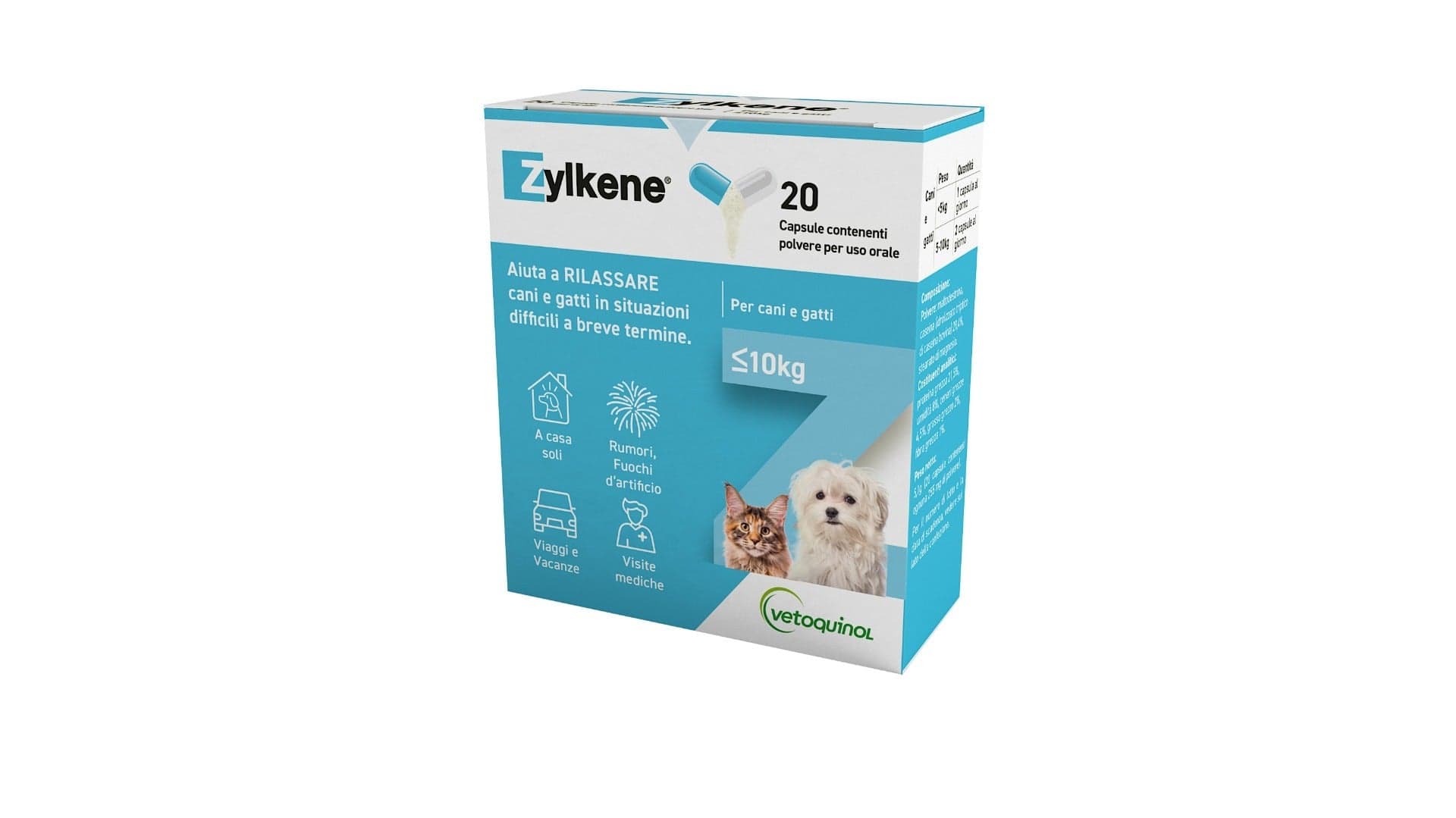 ZYLKENE 20CPS  75MG VET