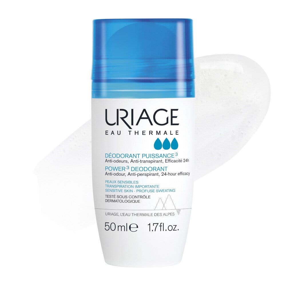 Uriage Déo Power3 Roll-on – 50 ml Deodorante