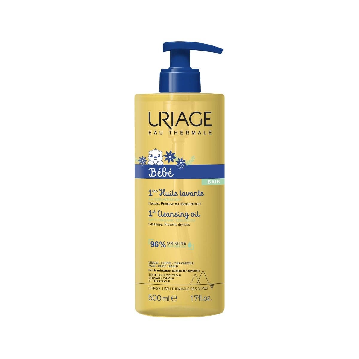 Uriage Bébé Olio Detergente – 500 ml