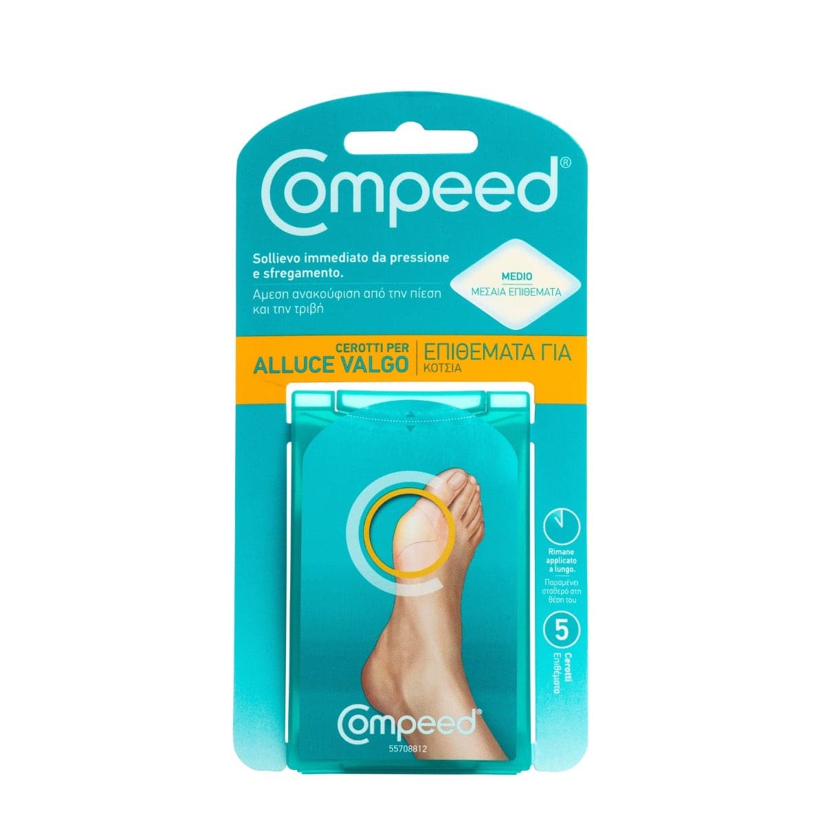 Compeed Blasenpflaster Hallux Valgus – 5 Stück
