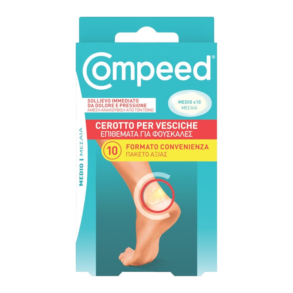 Compeed Blasenpflaster Mittel – 10 Stück