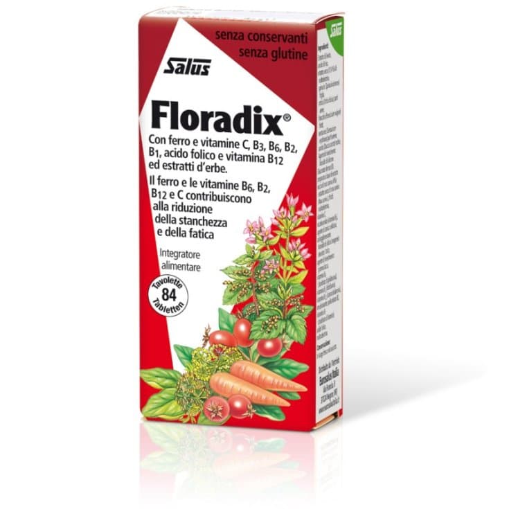 Floradix Eisen-Integrieren – 84 compresse