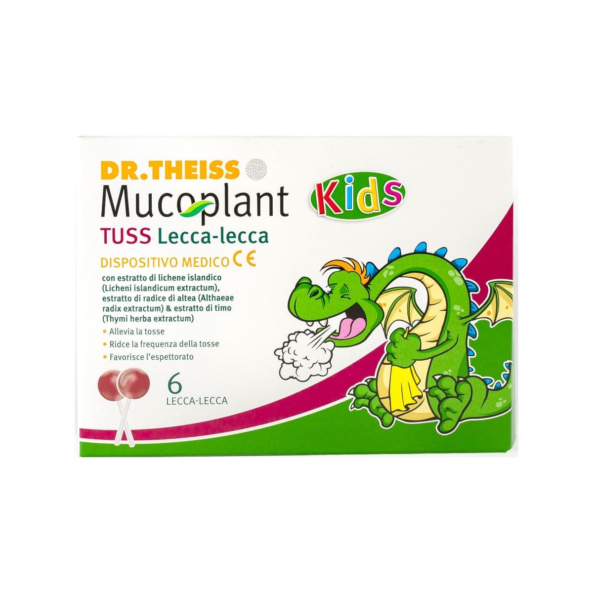 Dr. Theiss Muco Tuss Husten-Lutschbonbons – 6er Pack