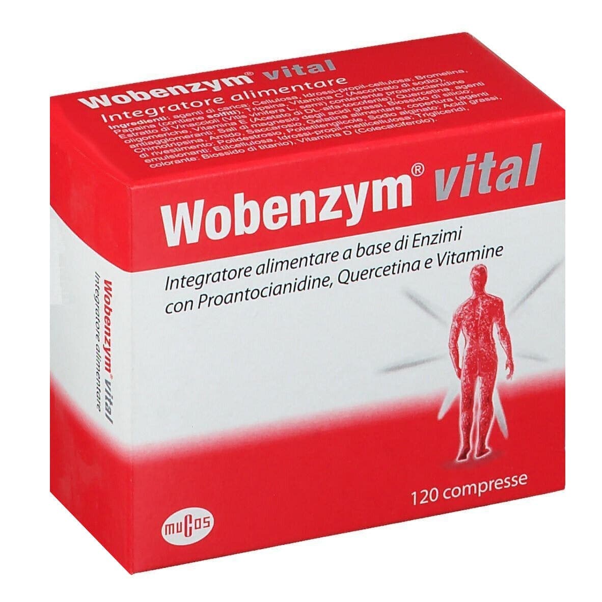 WOBENZYM VITAL – 120 compresse