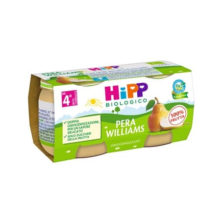 HiPP Purea di Pera Williams Omogenizzata – 2x80g